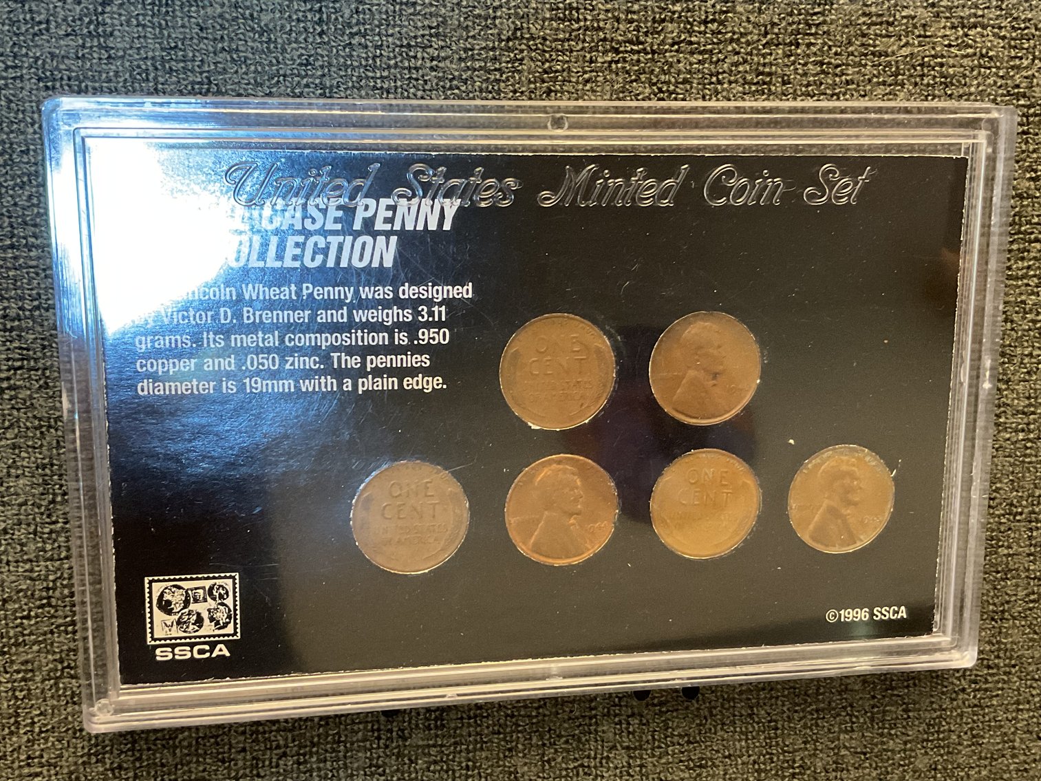 Image for Shell Case Pennies Proof Set