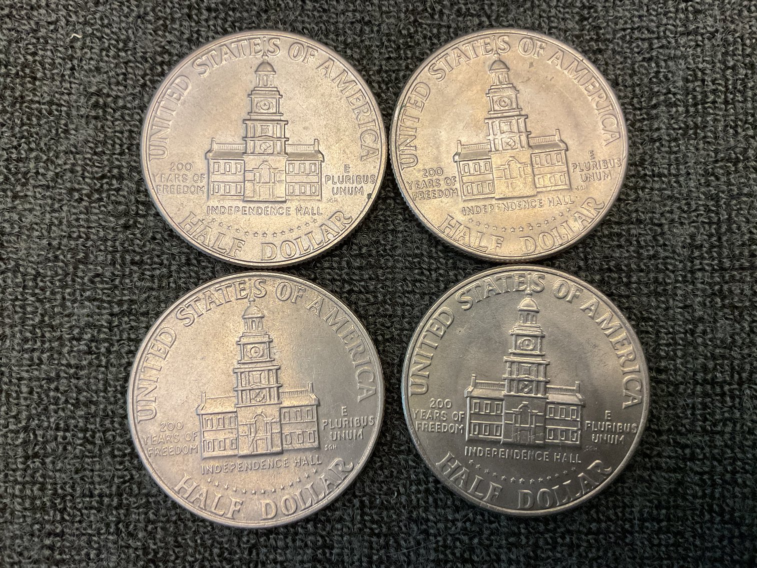 Image for Bicentennial Kennedy Half Dollars
