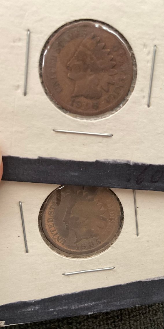 Image for 1905 & 1906 Indian Head Cent