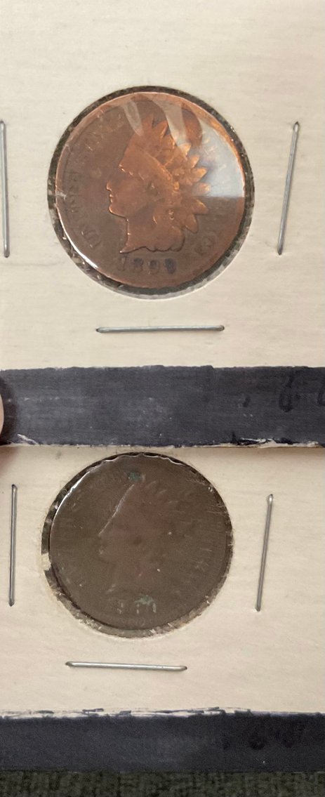 Image for 1899 & 1900 Indian Head Cent