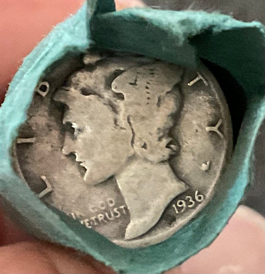 Image for 1936 Mercury Dimes - Partial Roll