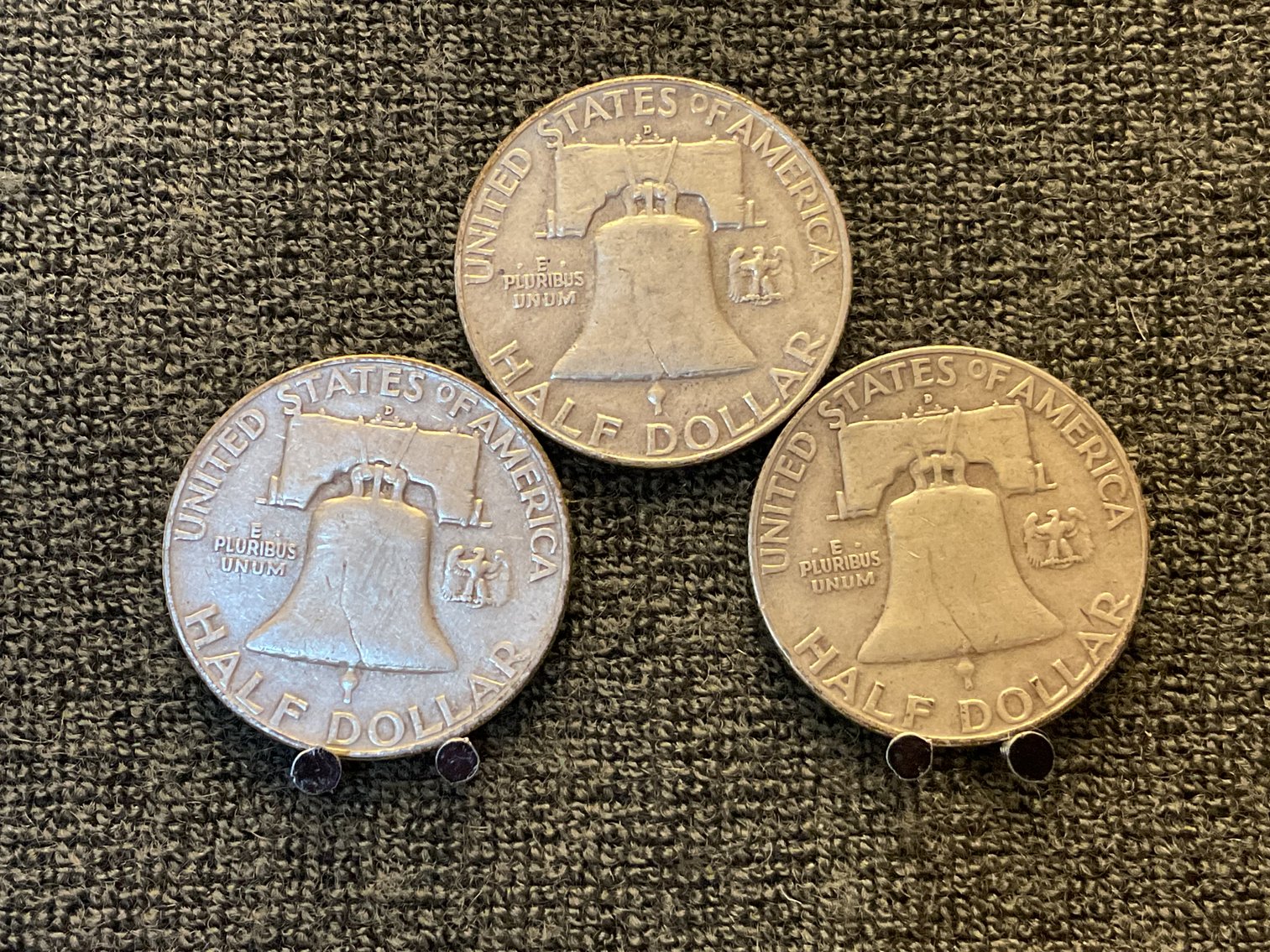 Image for 1950’s Franklin Half Dollars