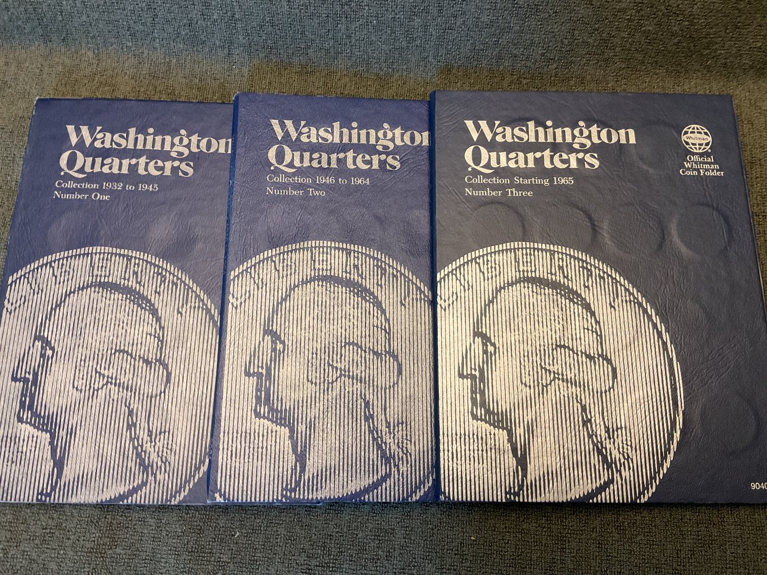 Image for Collection of Quarters in Whitman Coin Folders