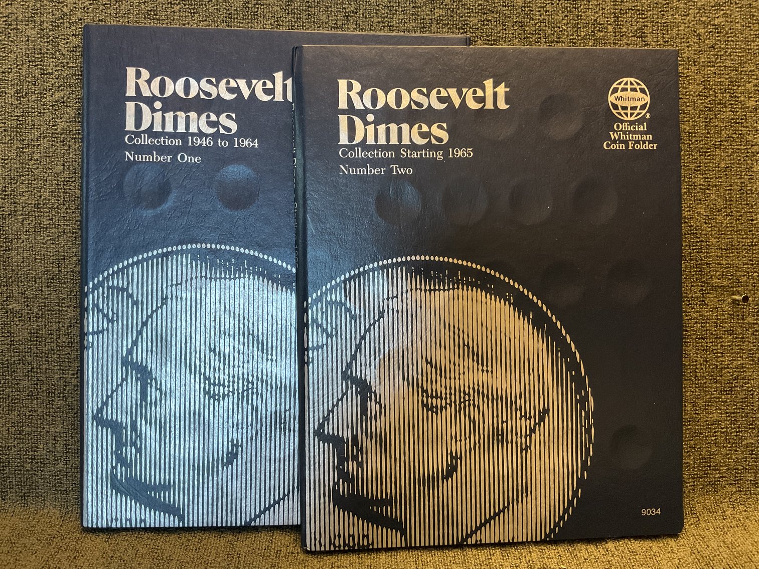 Image for Roosevelt Dimes in Whitman Coin Folders