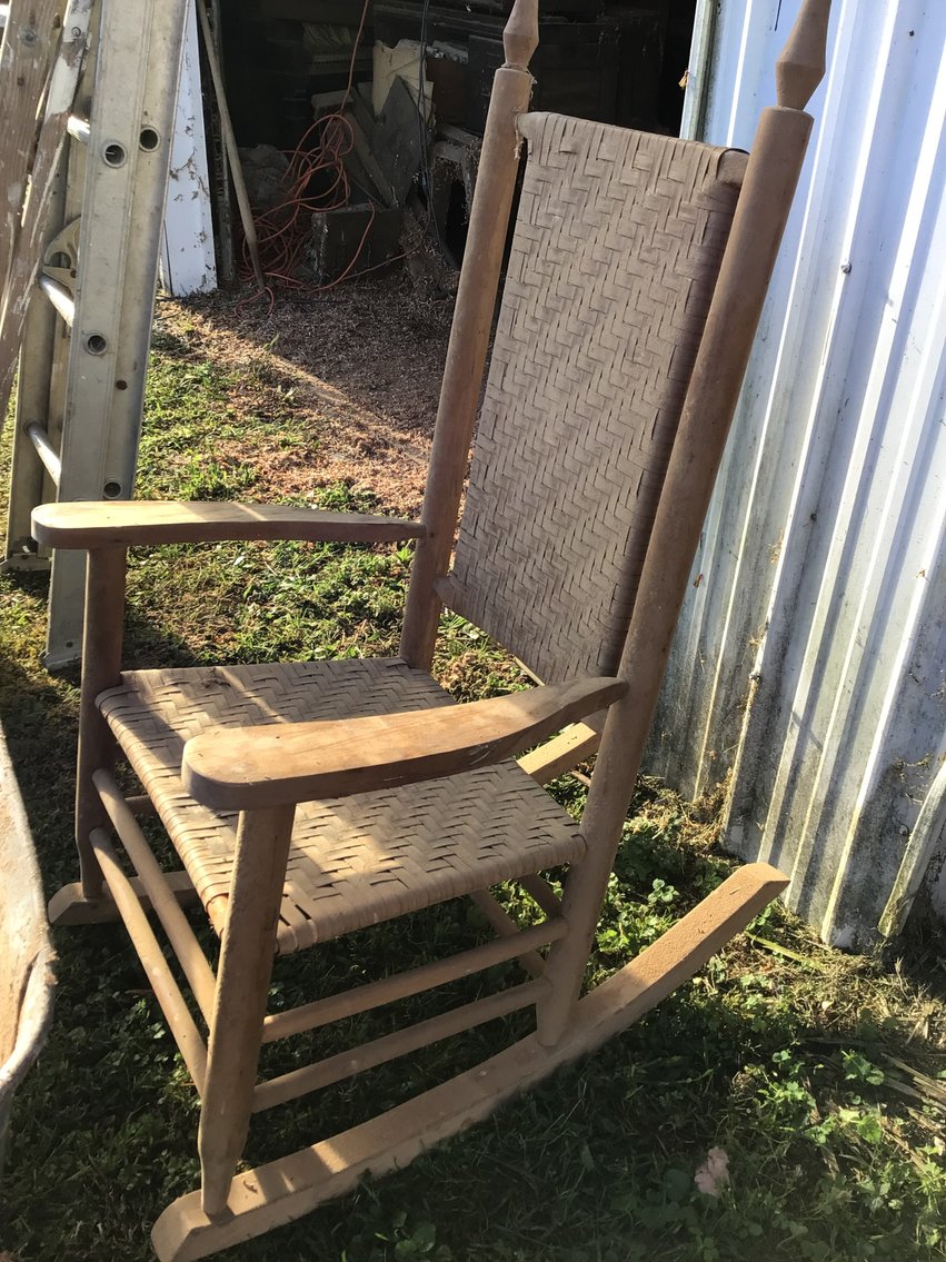 Image for Rocking Chair and Wheelbarrow