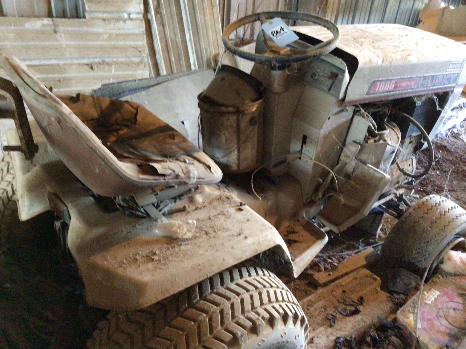 Image for Husky Tractor with Attachments