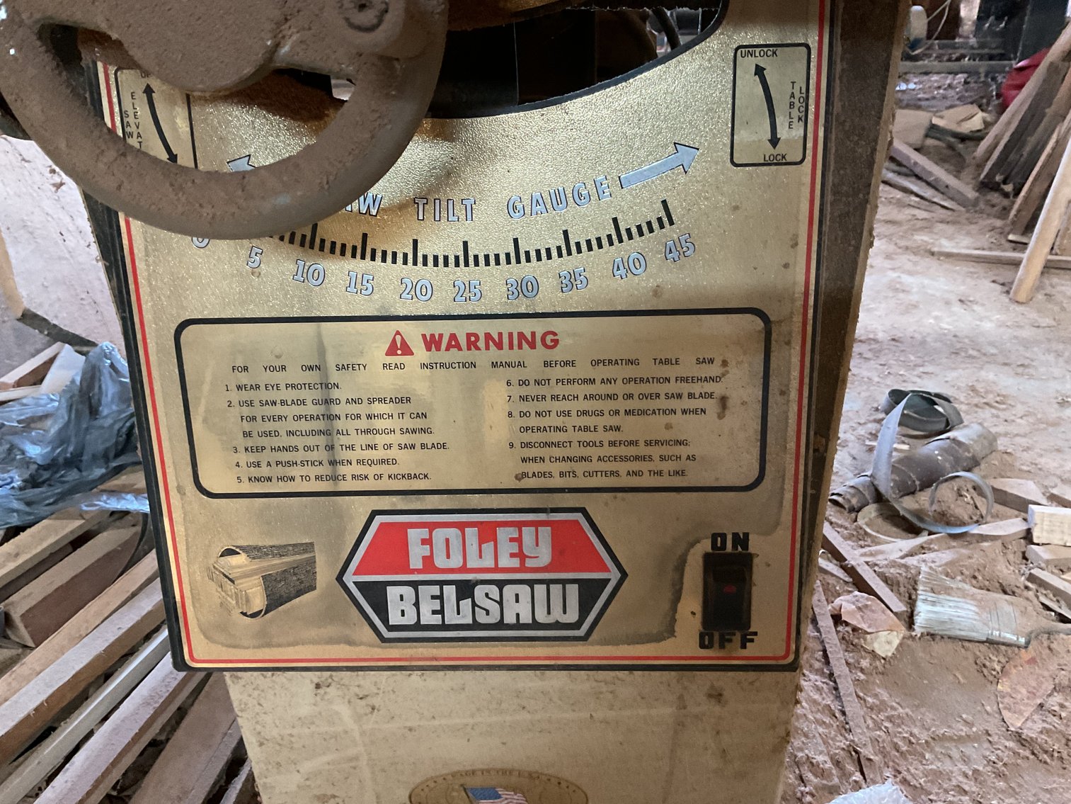 Image for Table Saw - Foley Belsaw