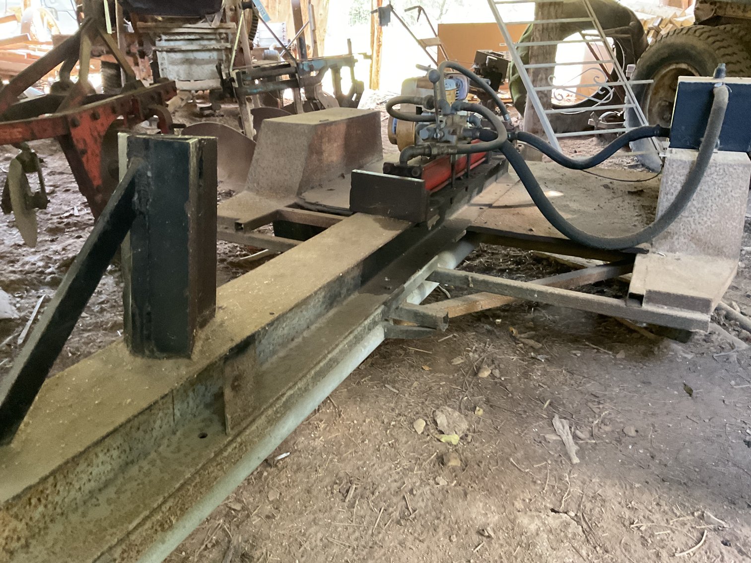 Image for Home Made Log Splitter
