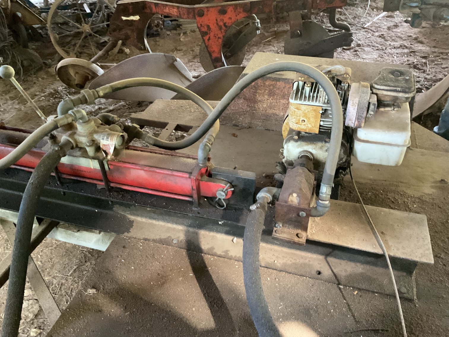 Image for Home Made Log Splitter