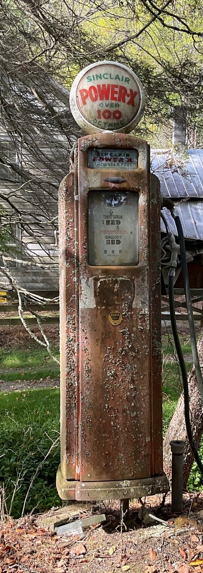 Image for Antique Sinclair Power-X Gas Pump