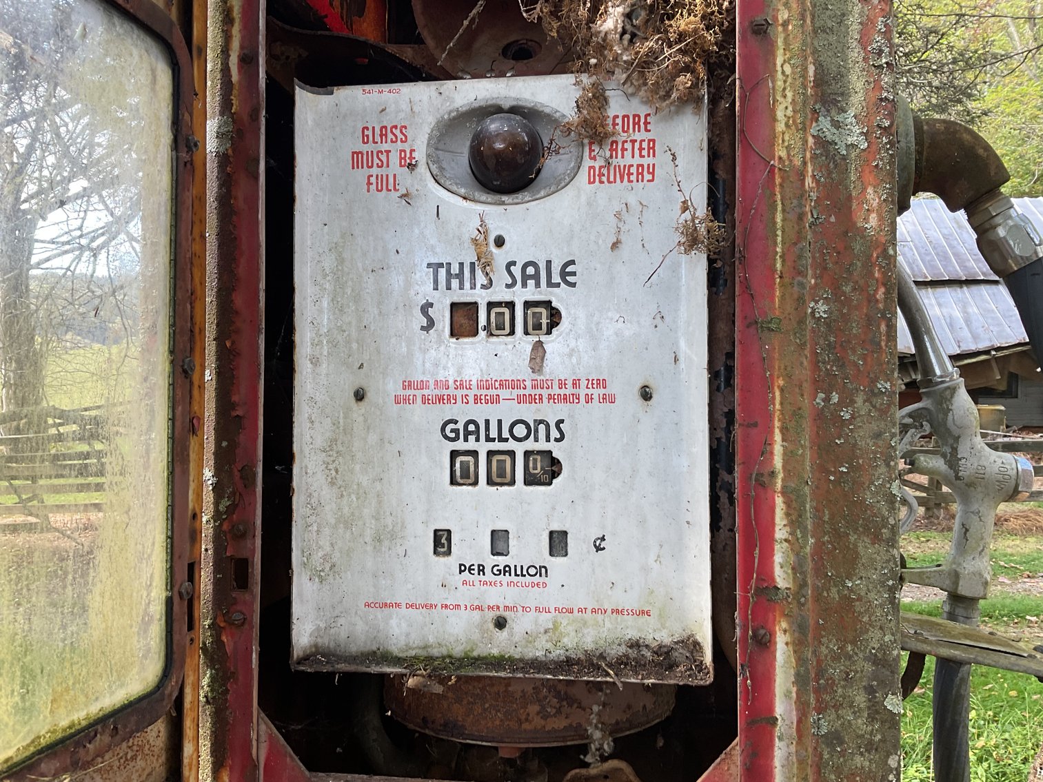 Image for Antique Sinclair Power-X Gas Pump