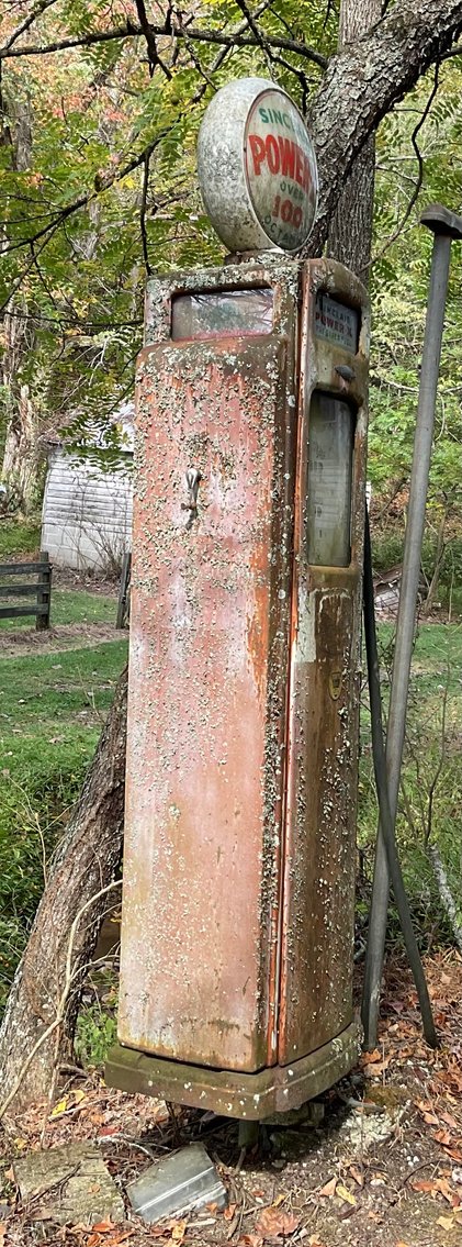 Image for Antique Sinclair Power-X Gas Pump