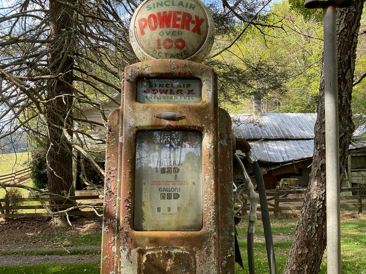 Image for Antique Sinclair Power-X Gas Pump