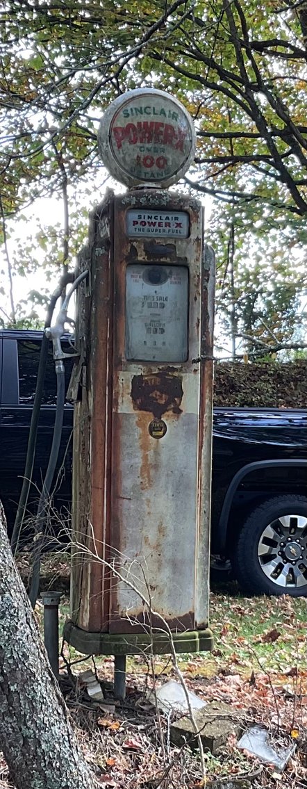 Image for Antique Sinclair Power-X Gas Pump
