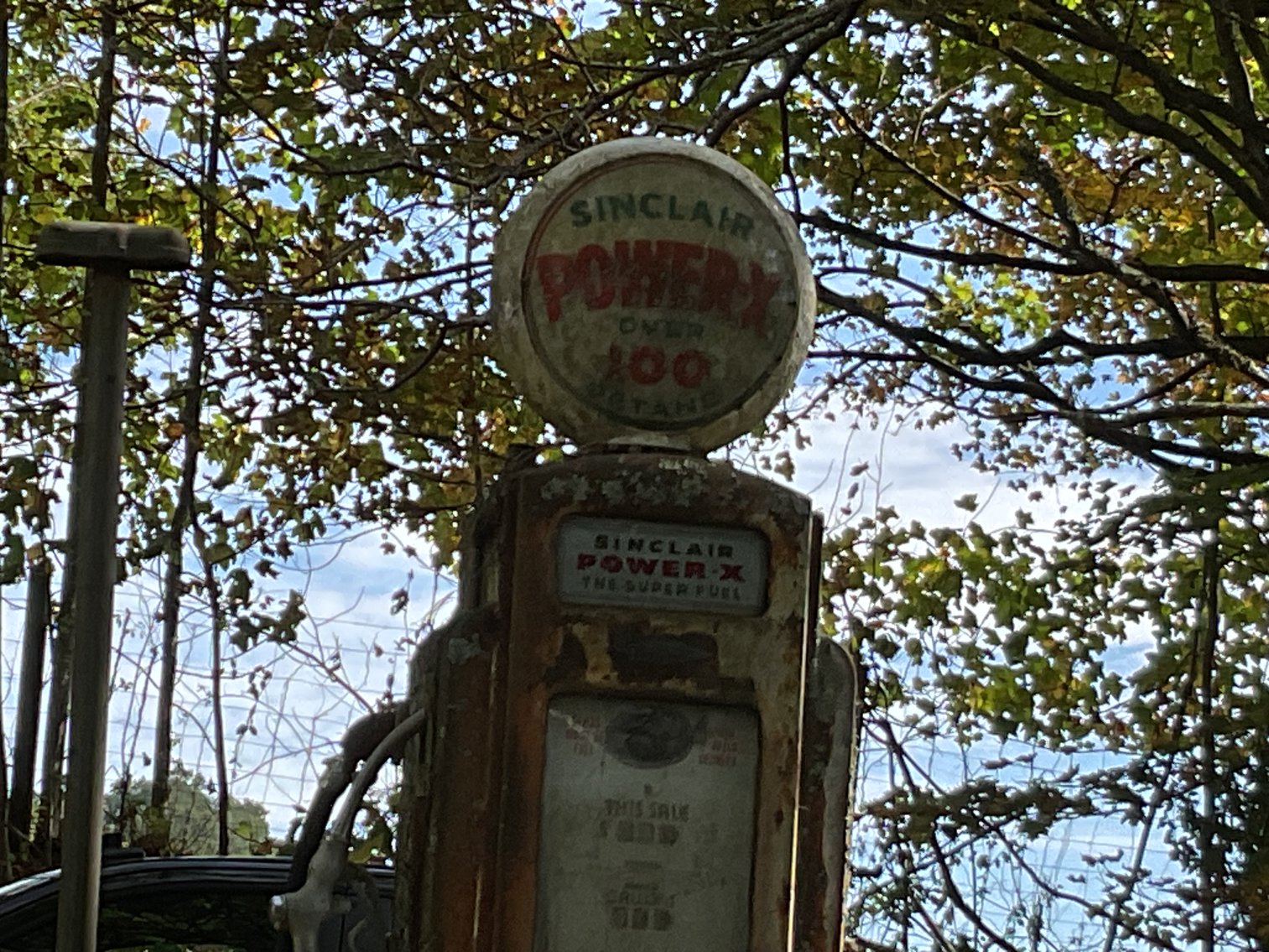 Image for Antique Sinclair Power-X Gas Pump