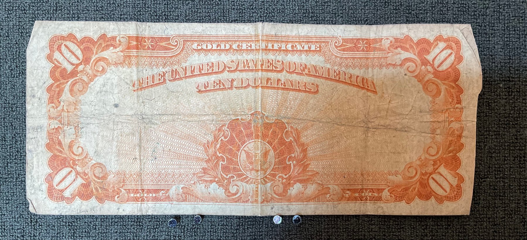 Image for 1922 $10 Gold Certificate