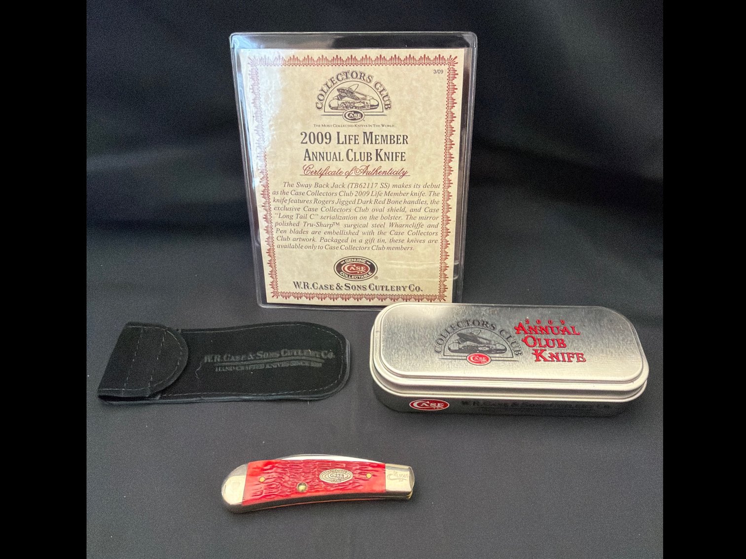 Image for Case 2009 life member annual club knife