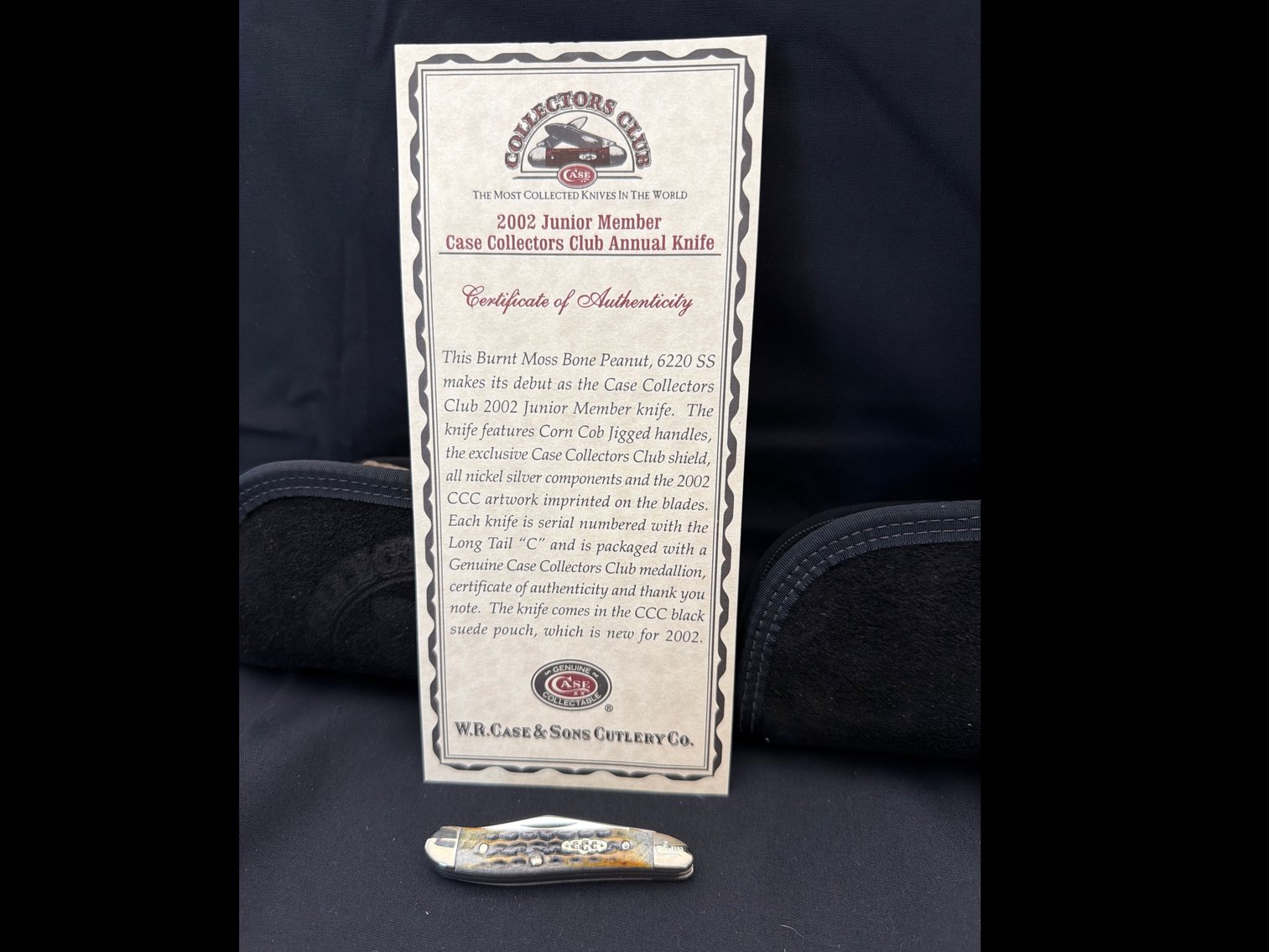 Image for 2002 life member case collectors club annual knife