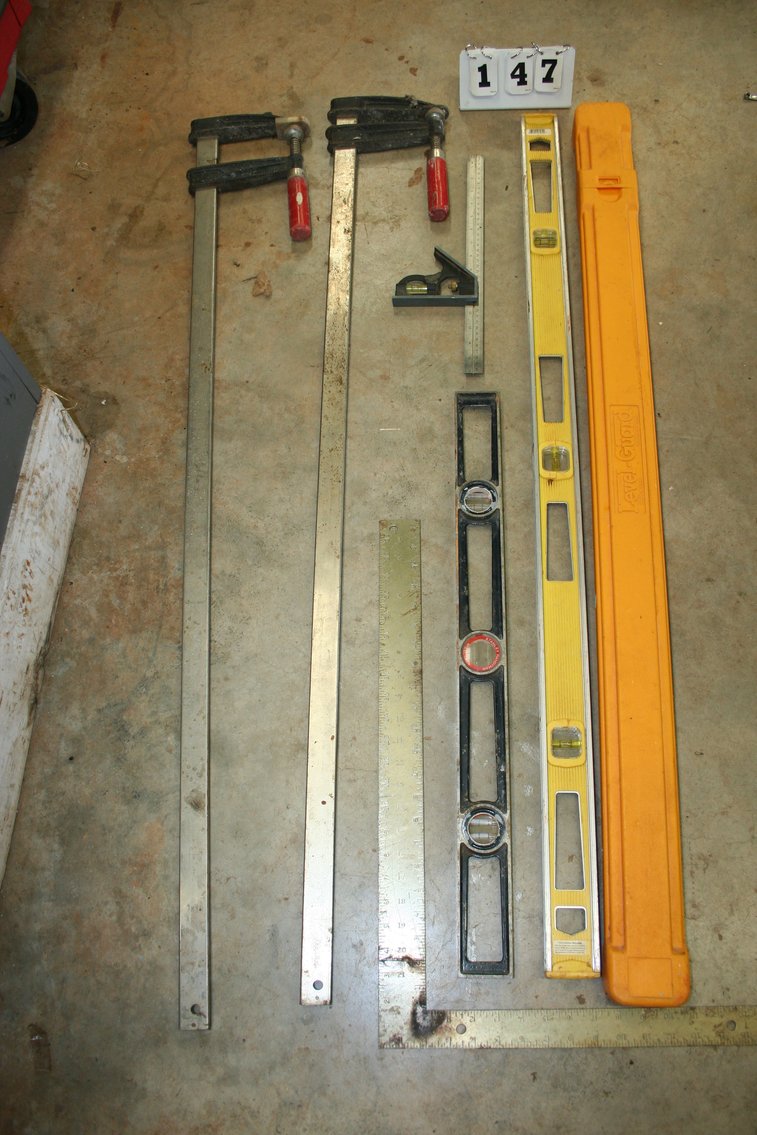 Image for Levels, Squares, Wood Clamps