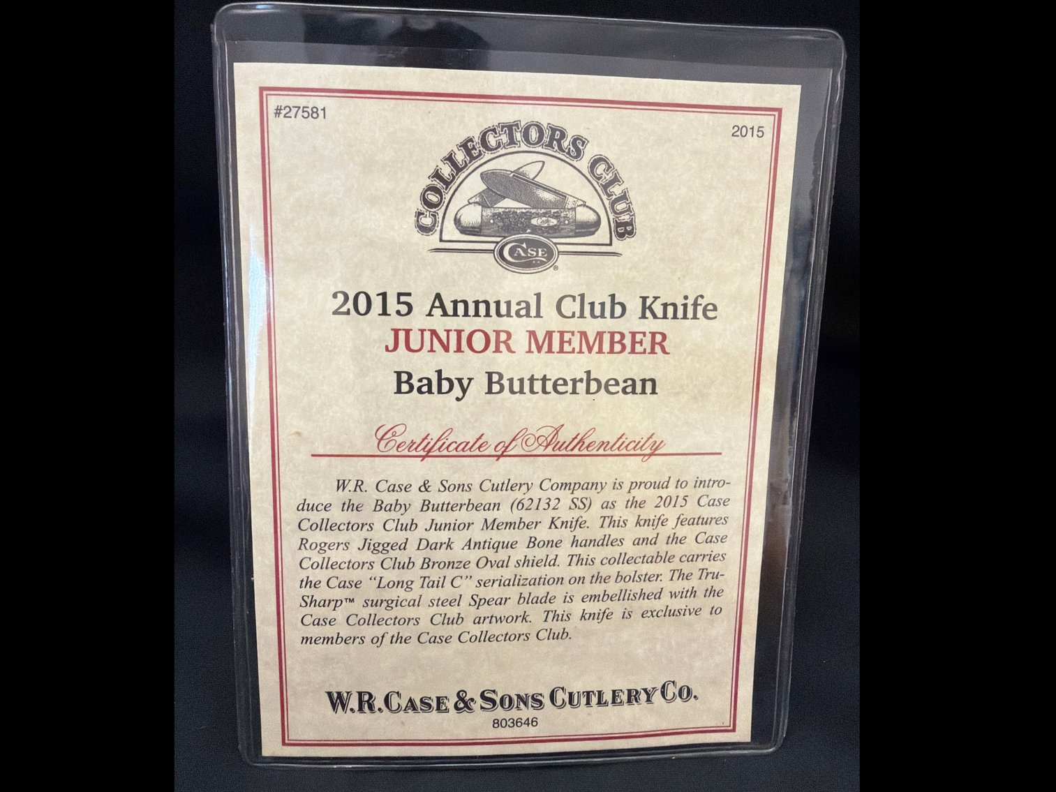 Image for 2015 annual knife club