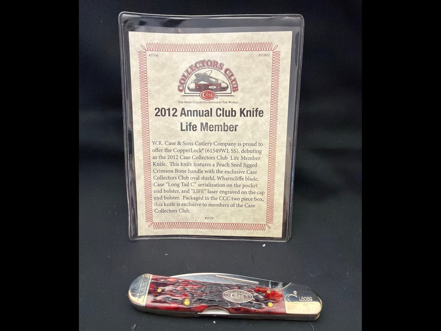 Image for 2012 annual knife club