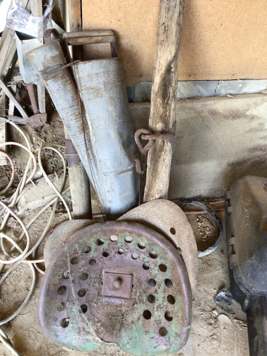 Image for Tractor Seat, Single Tree and Corn Planter
