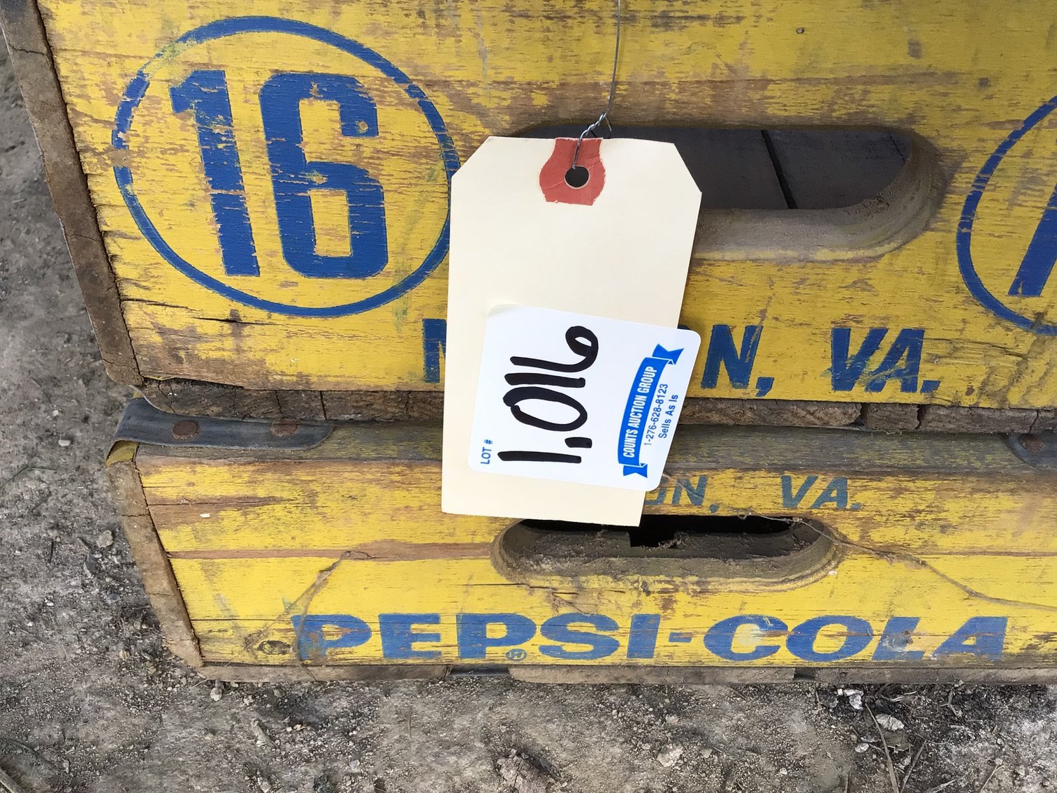 Image for Wooden Pepsi Crates - Marion, VA