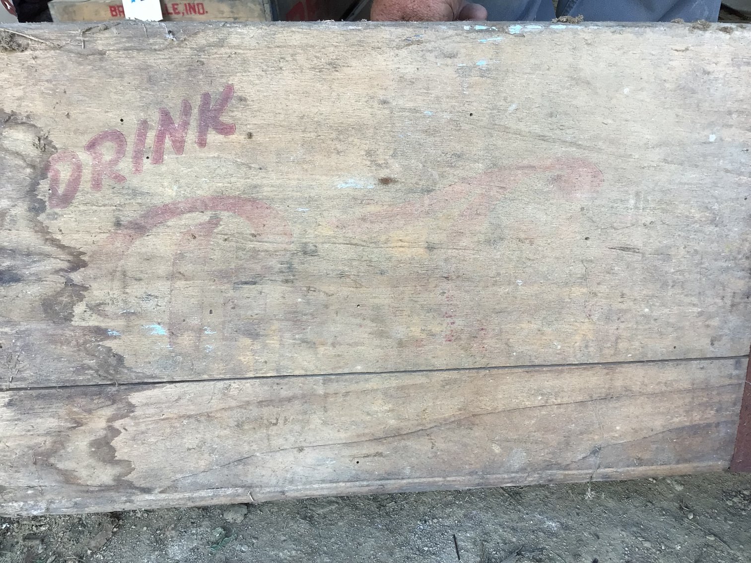 Image for Tall Wooden Pepsi Crate