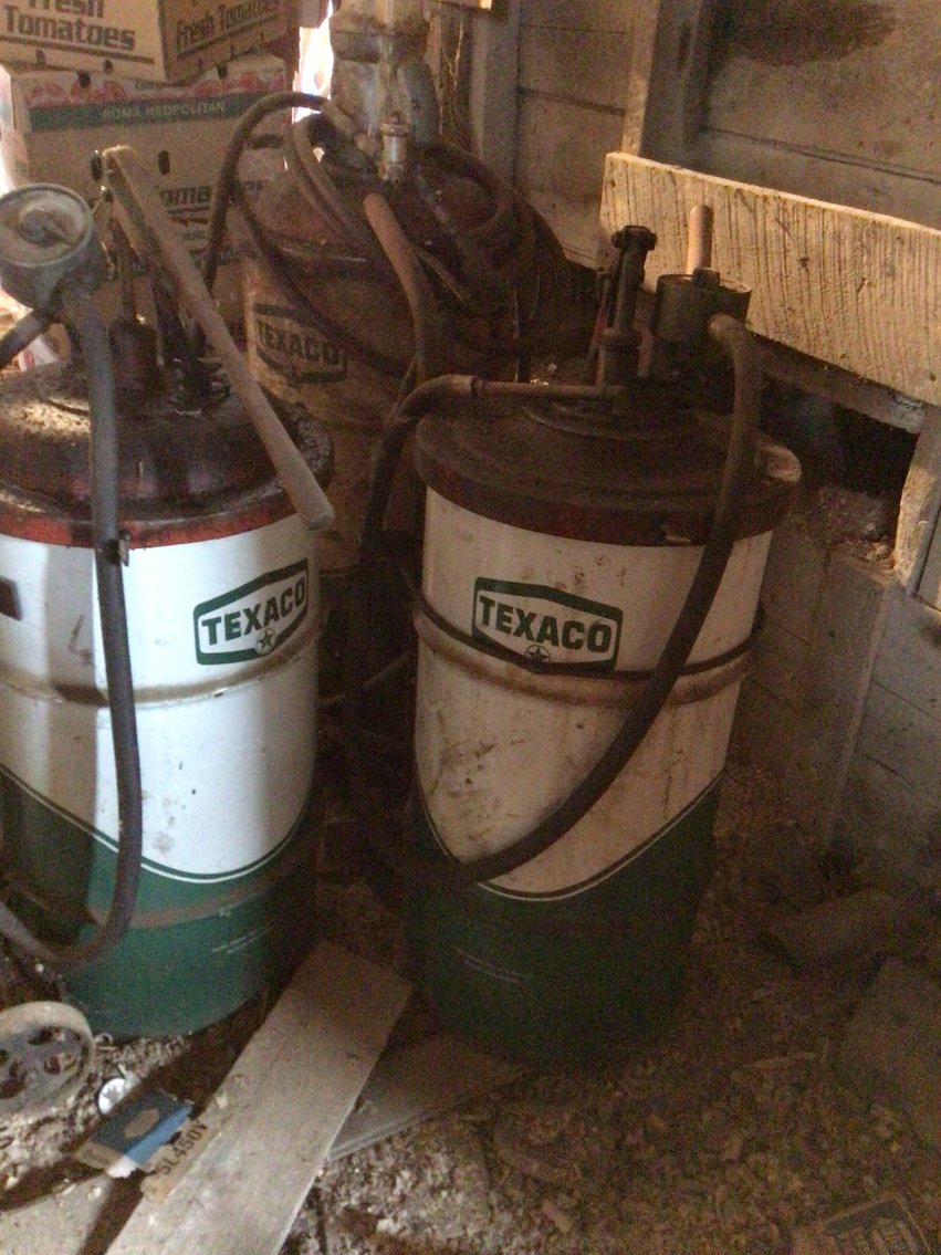 Image for Grease Barrels with Pumps