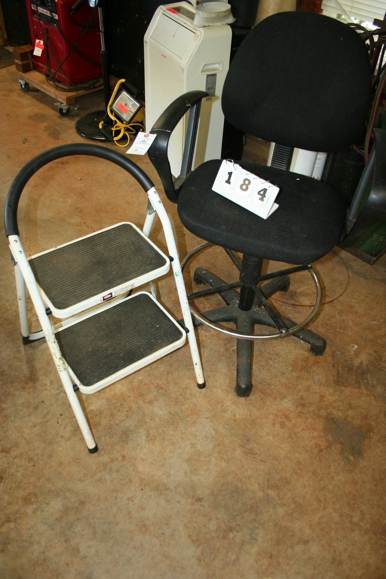 Image for Swivel Chair & Foot Stool
