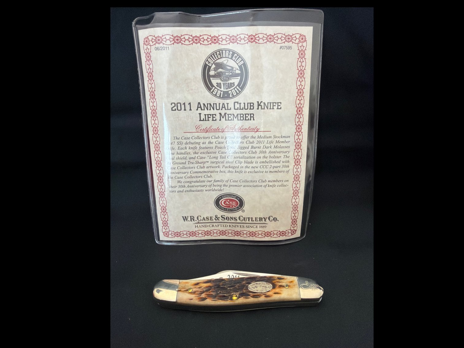Image for Case 2011 annual club knife