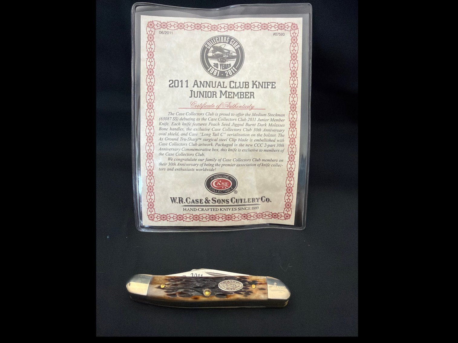 Image for Case 2011 annual club knife