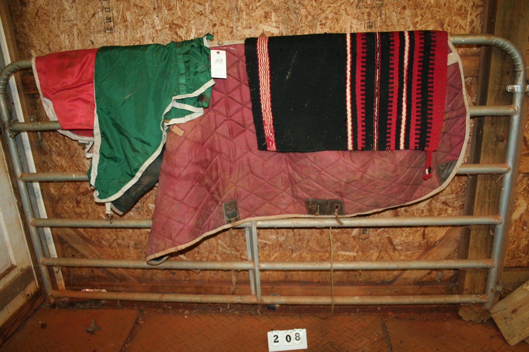 Image for Horse Tac & Blankets, Bridles, Bits, Rakes, Misc (ONE LARGE LOT)