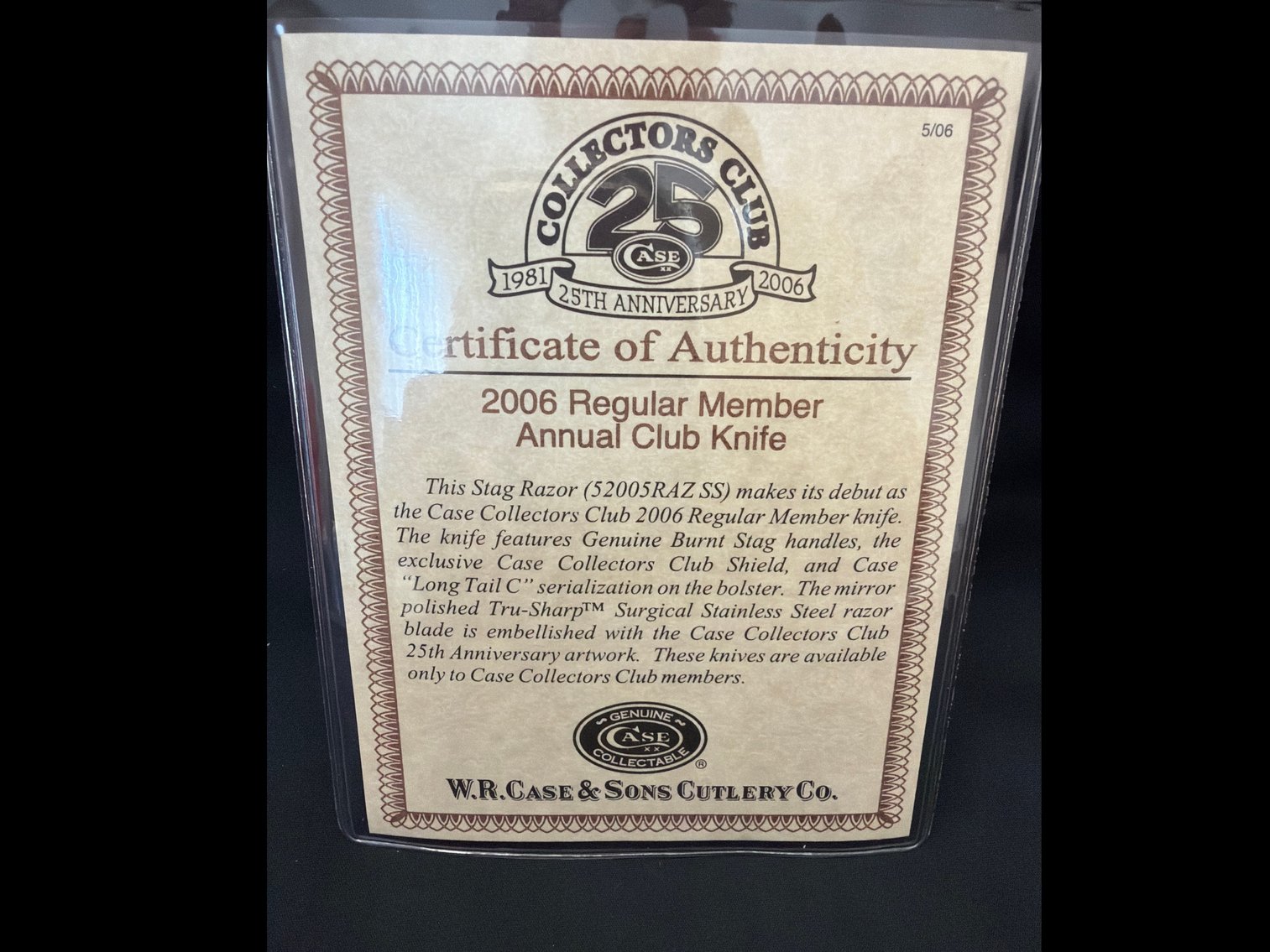 Image for 2006 annual club knife
