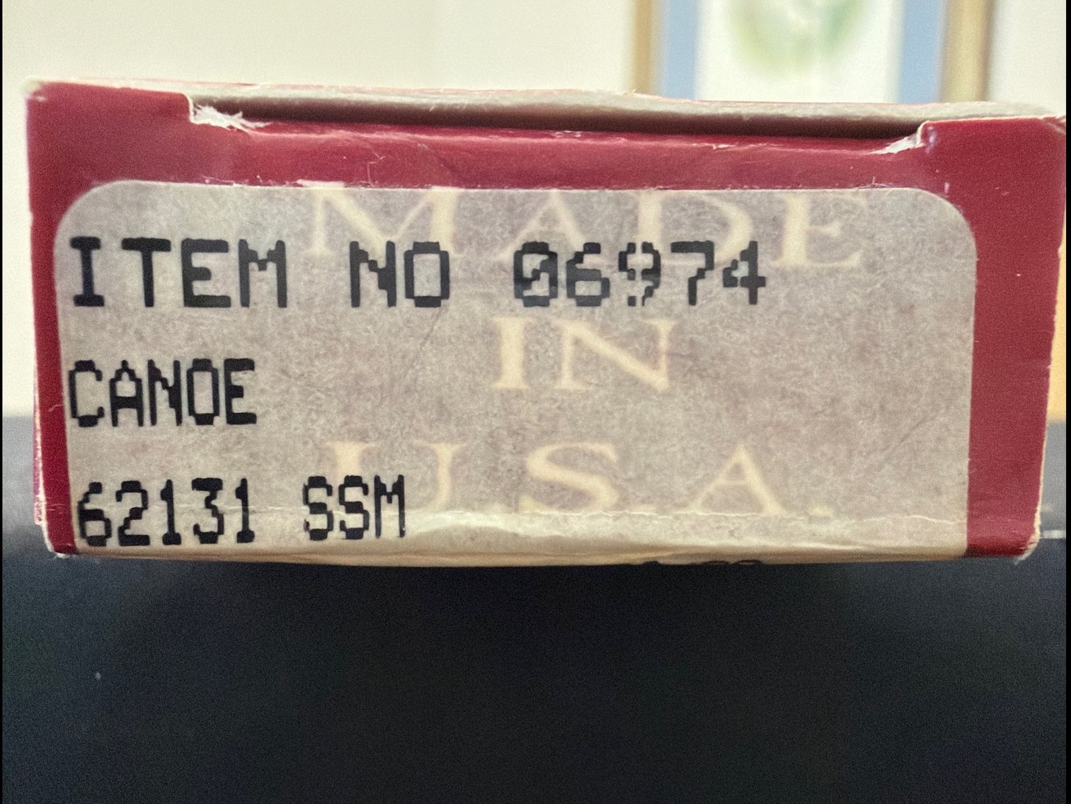 Image for Case limited edition canoe