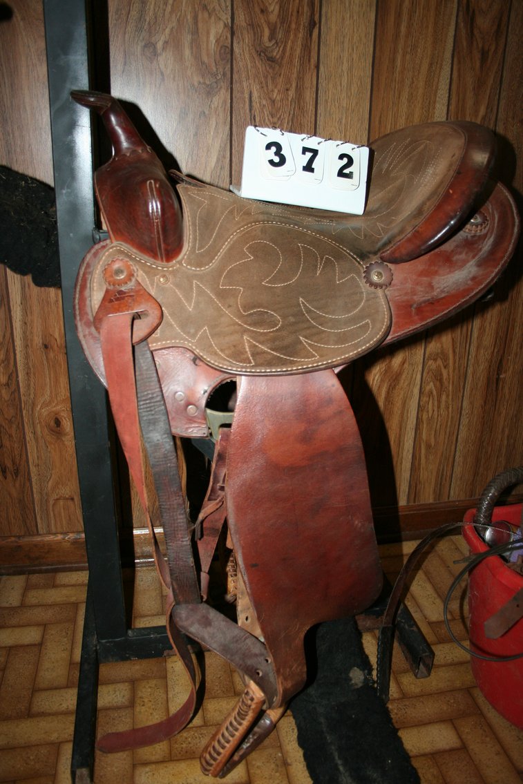 Image for Vintage Barrell Saddle Excellent Condition Made 10/1988