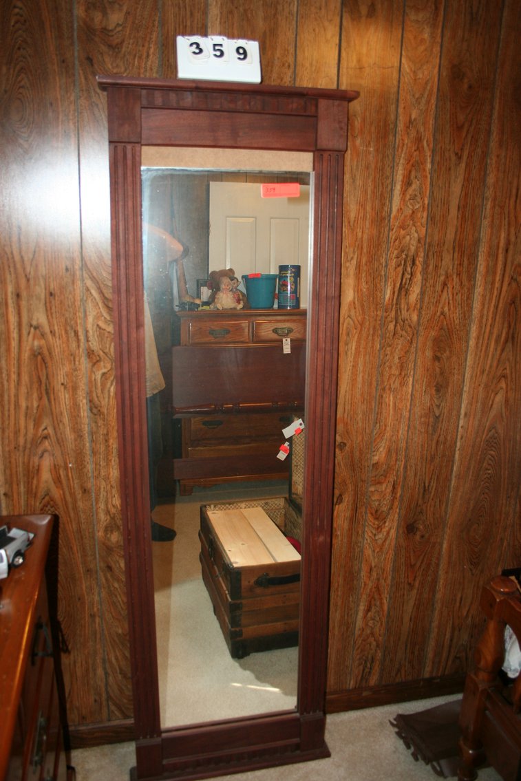 Image for Walnut Frame Dressing Mirror