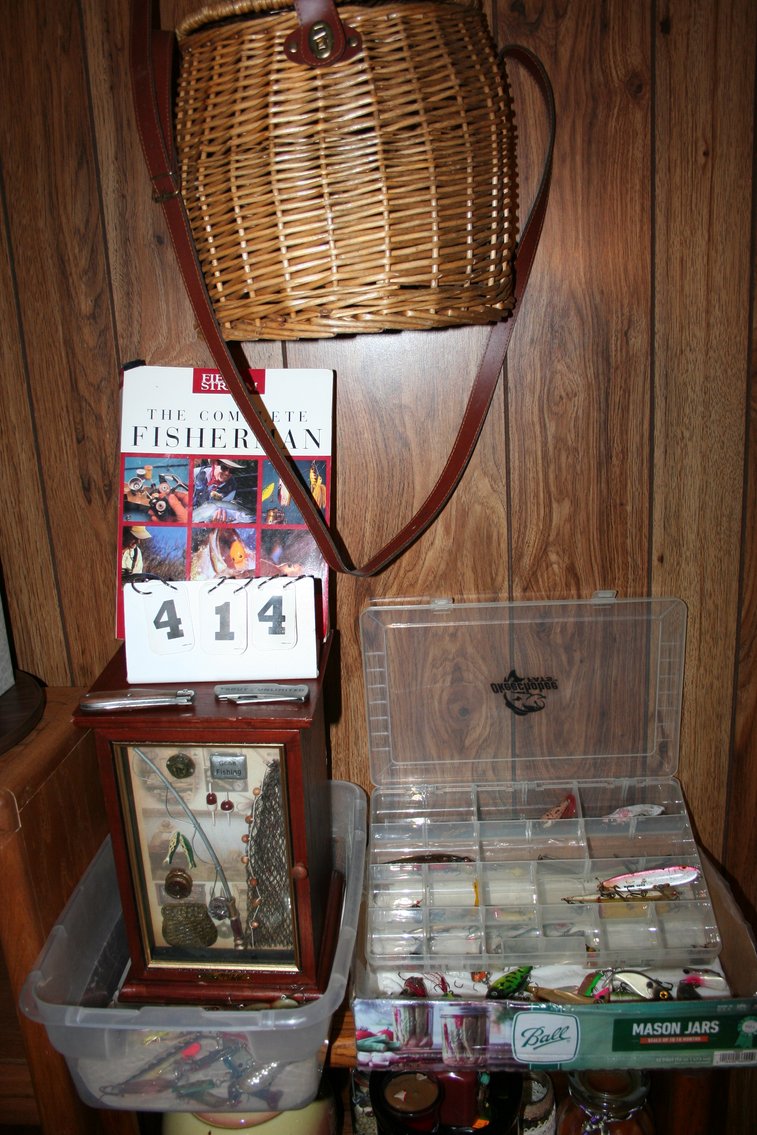 Image for Vintage Fishing Tackle, Fish Basket