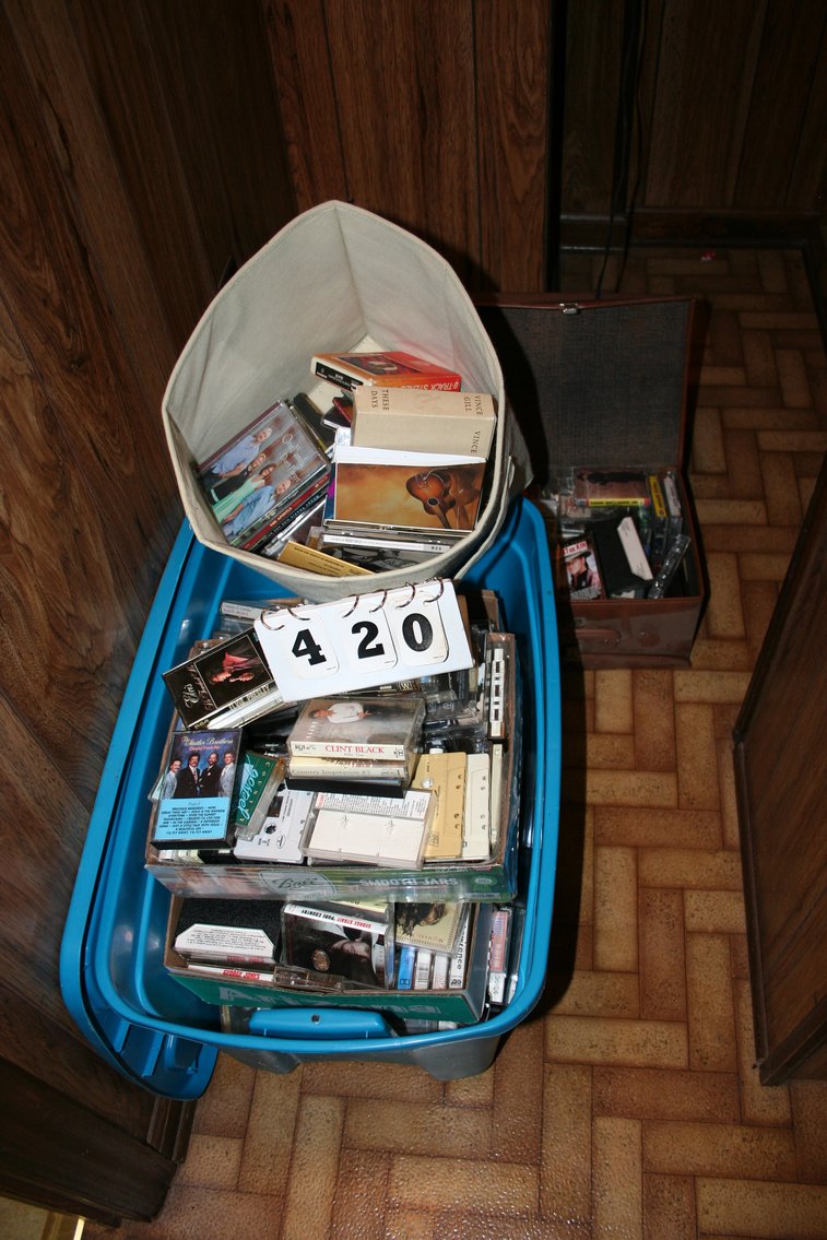 Image for CD's, Cassets, Gospel & Country  100's