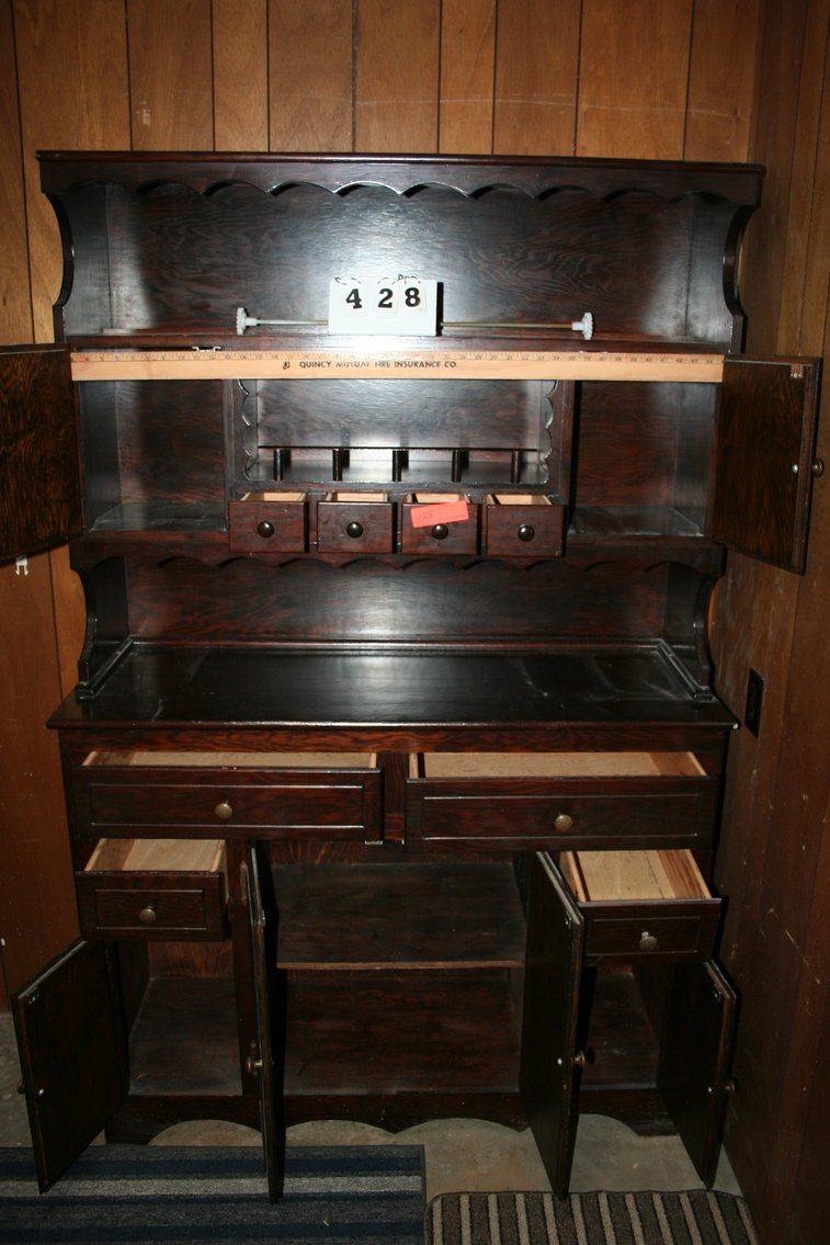 Image for Pine Set Back Cupboard