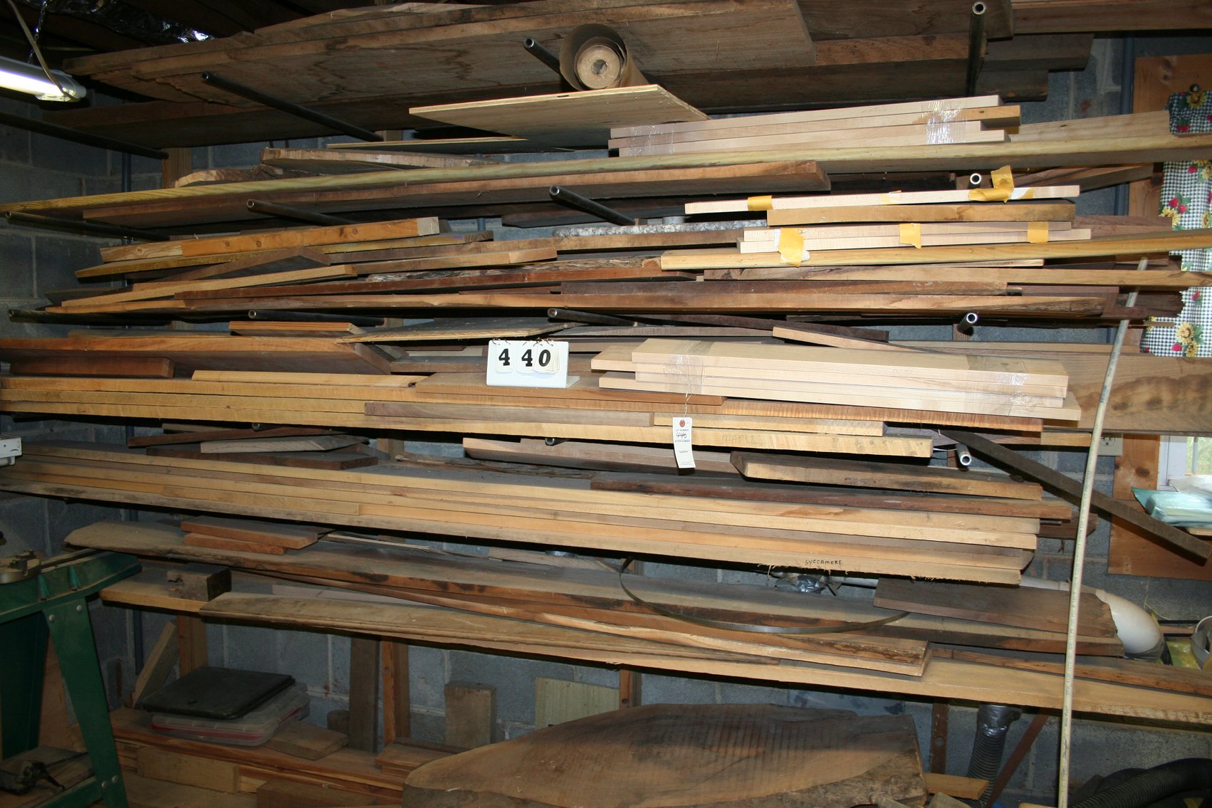 Image for Maple, Sycamore, Oak, Walnut, Lumber Rack