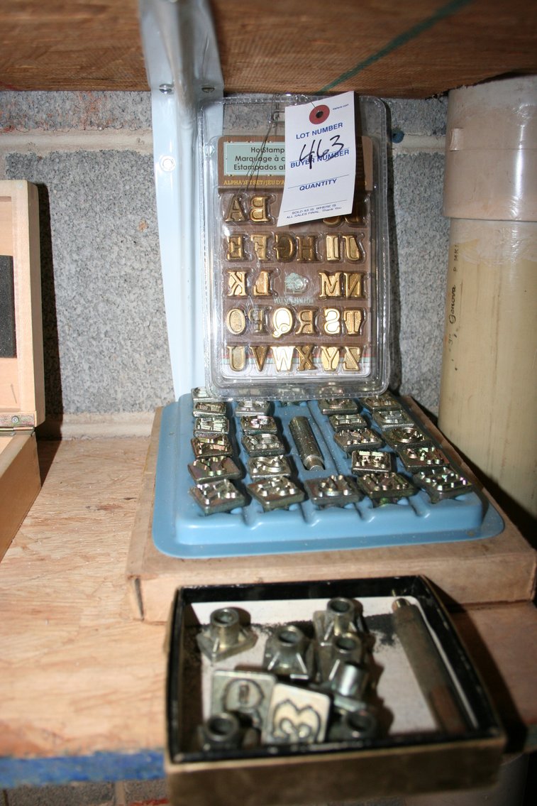 Image for Leather Working Letter Set and Punch