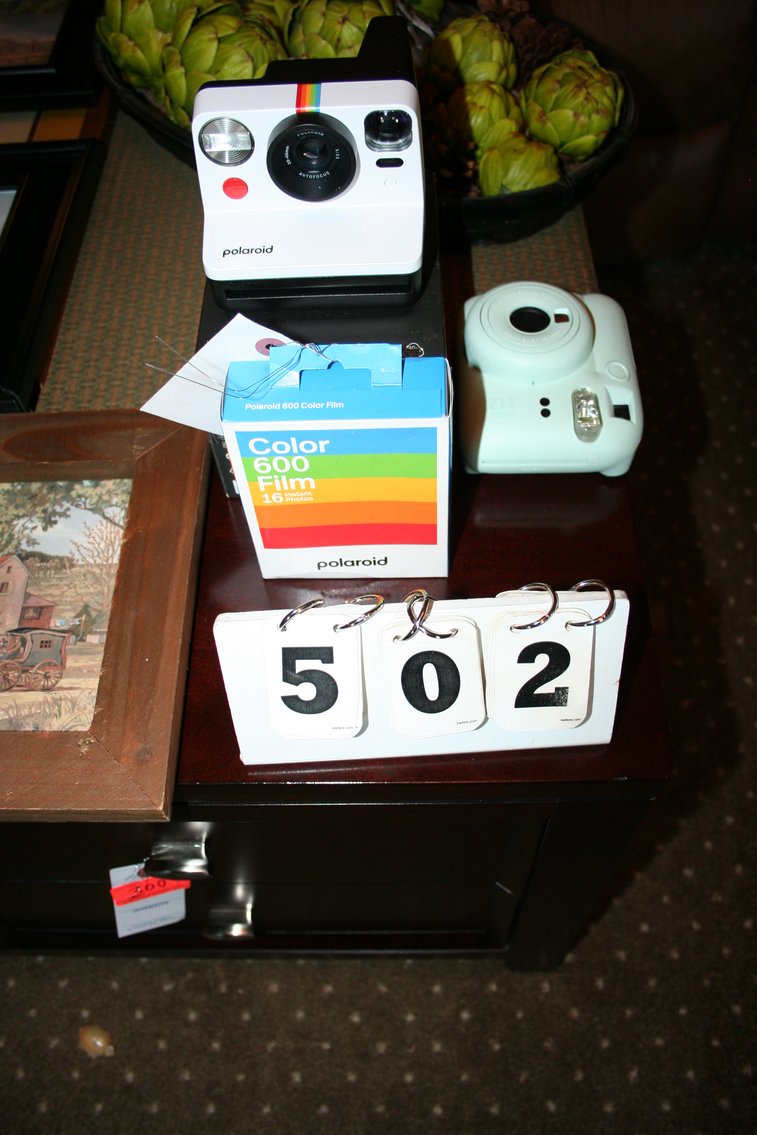 Image for Polaroid Instant Camera, Instax Mini 12, Film