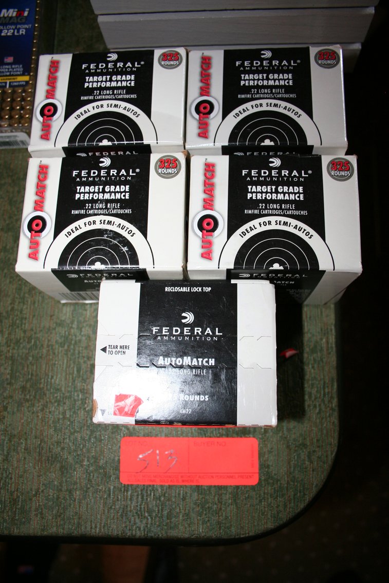 Image for 22   5 Boxes   1625 Rounds