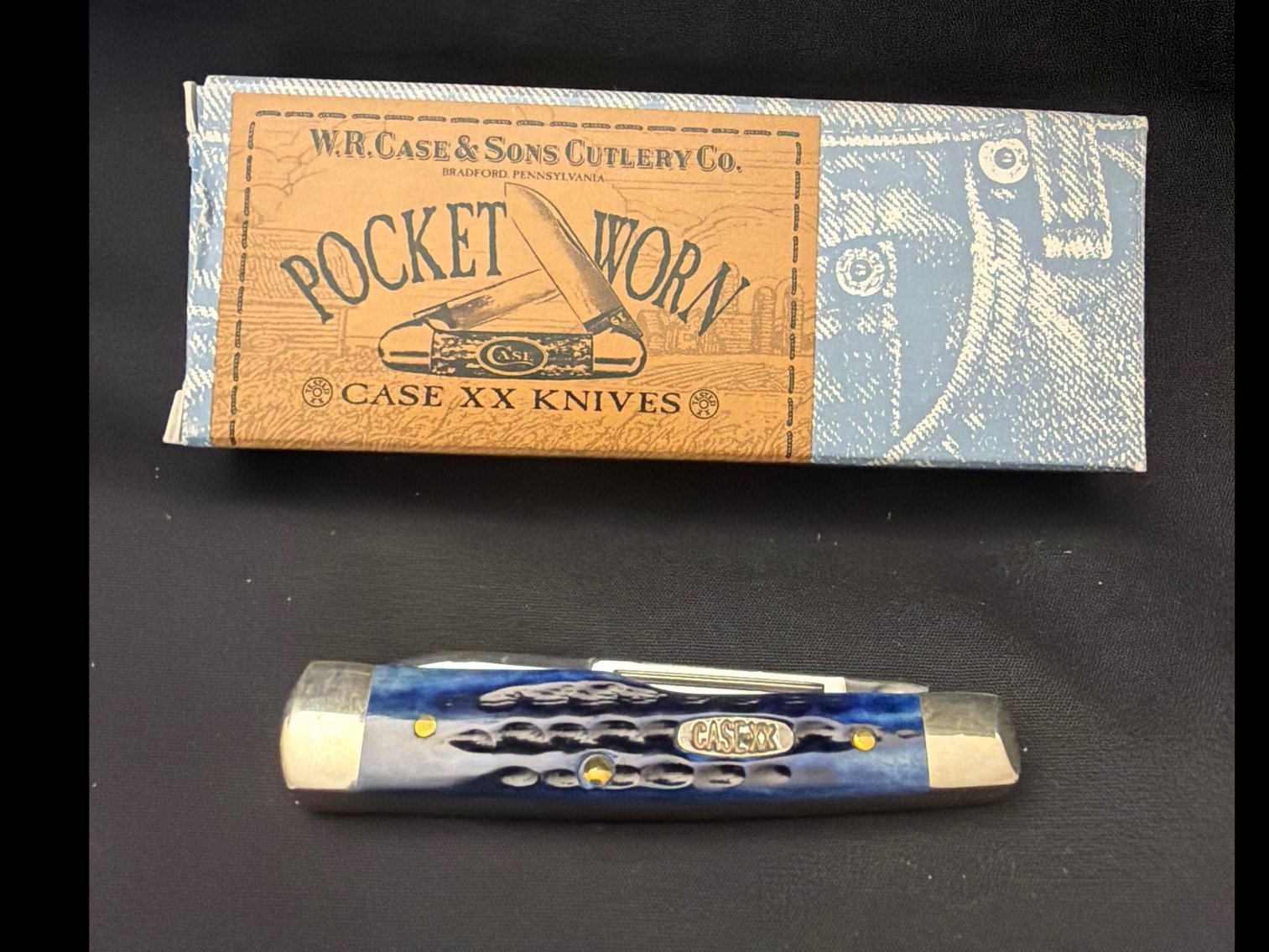 Image for Pocket Worn Navy Blue