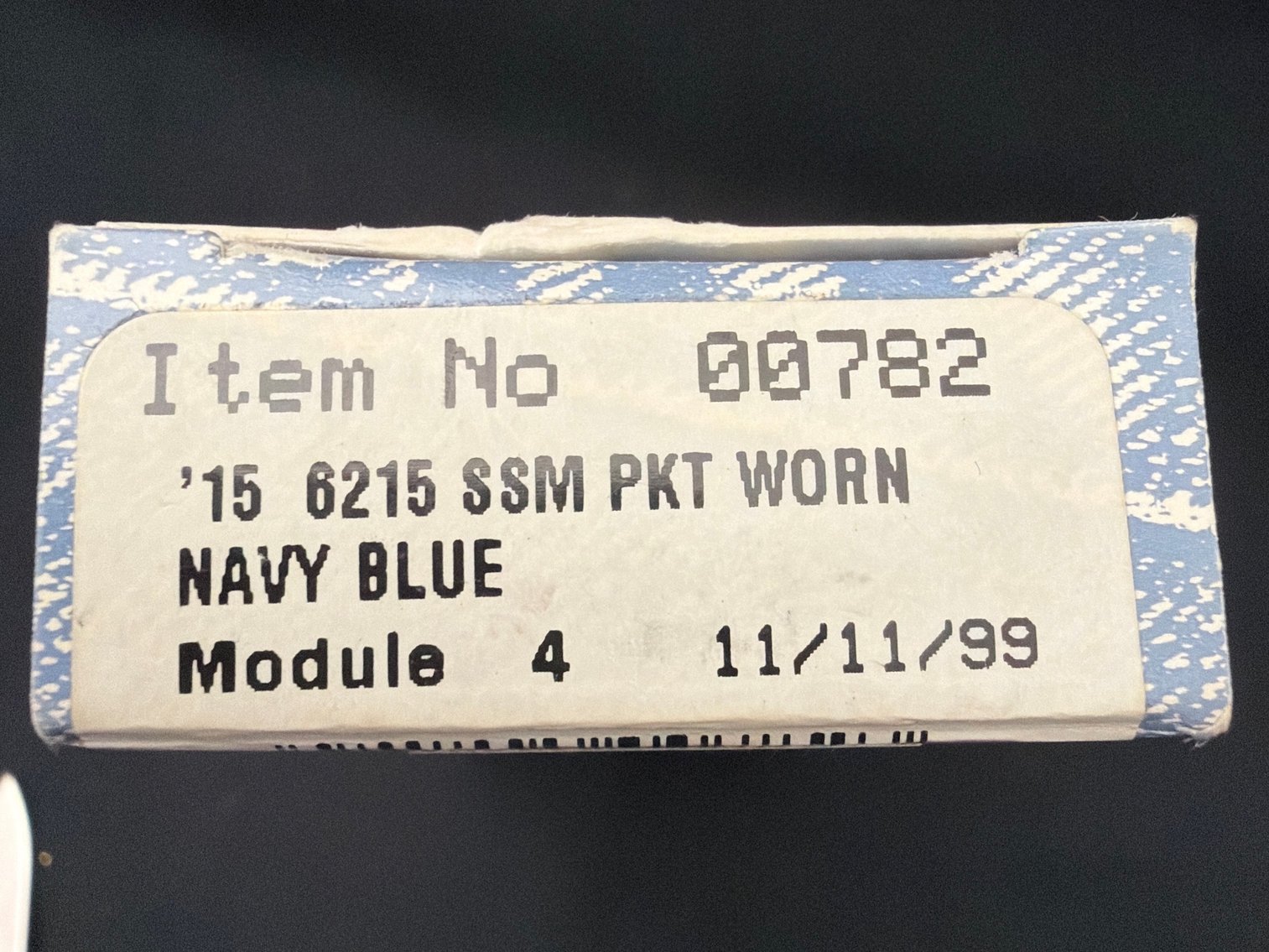 Image for Pocket Worn Navy Blue