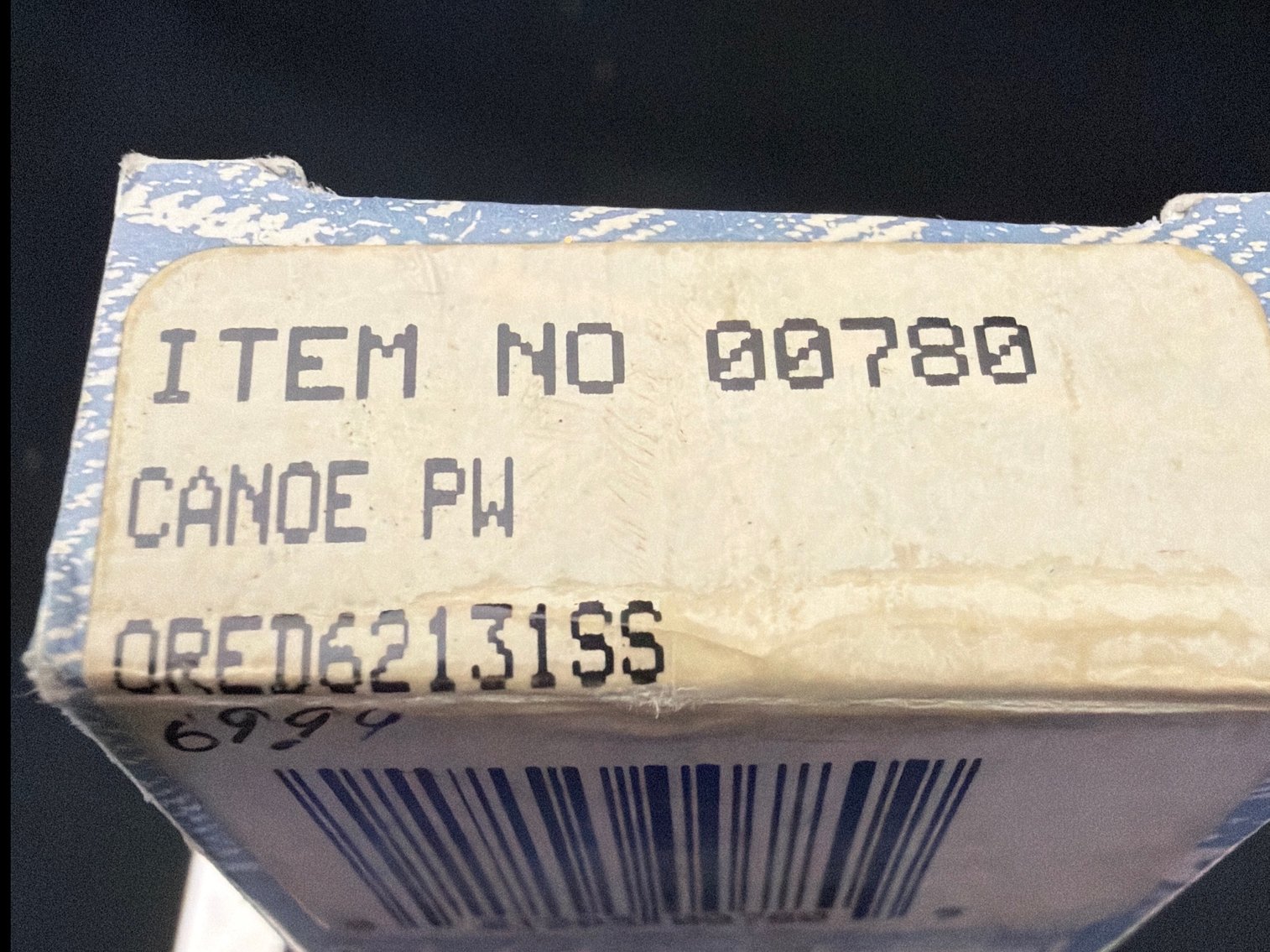 Image for Pocket Worn canoe