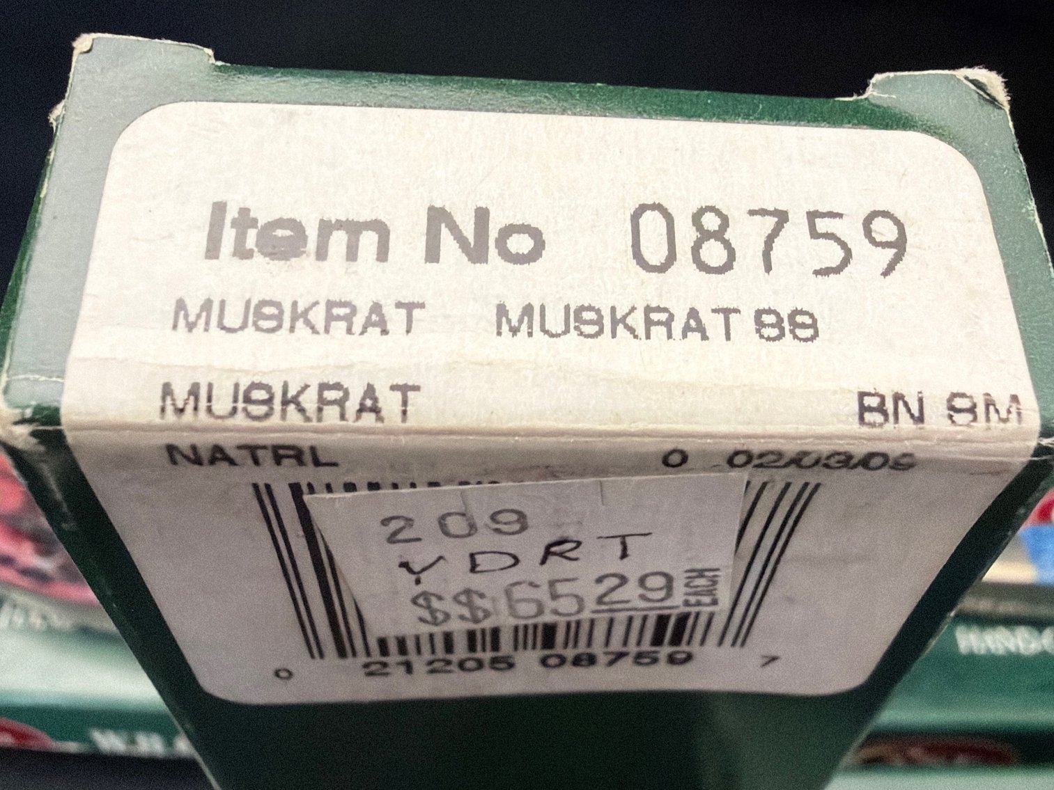 Image for Case Muskrat Natrl