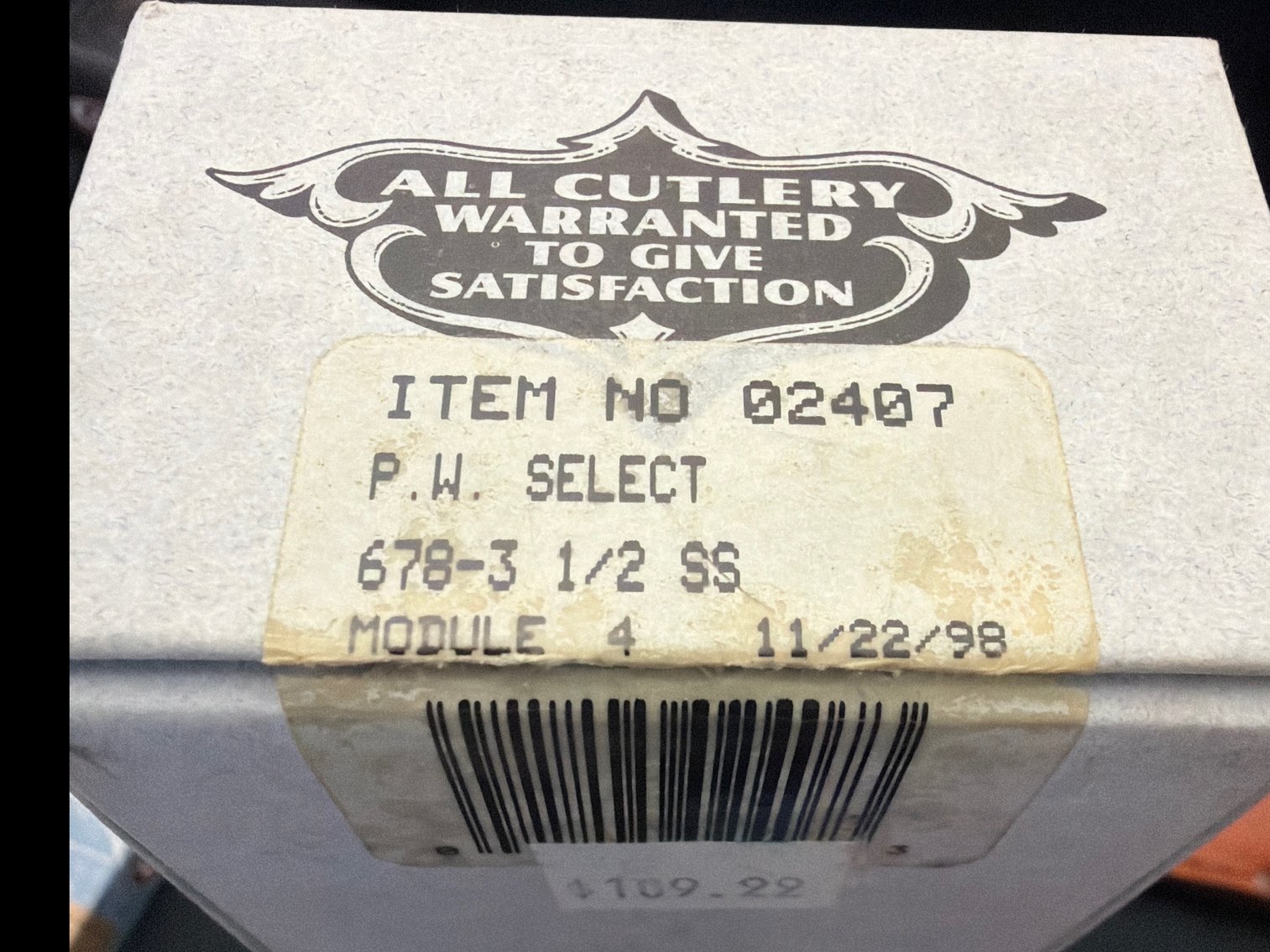 Image for Case P W Select