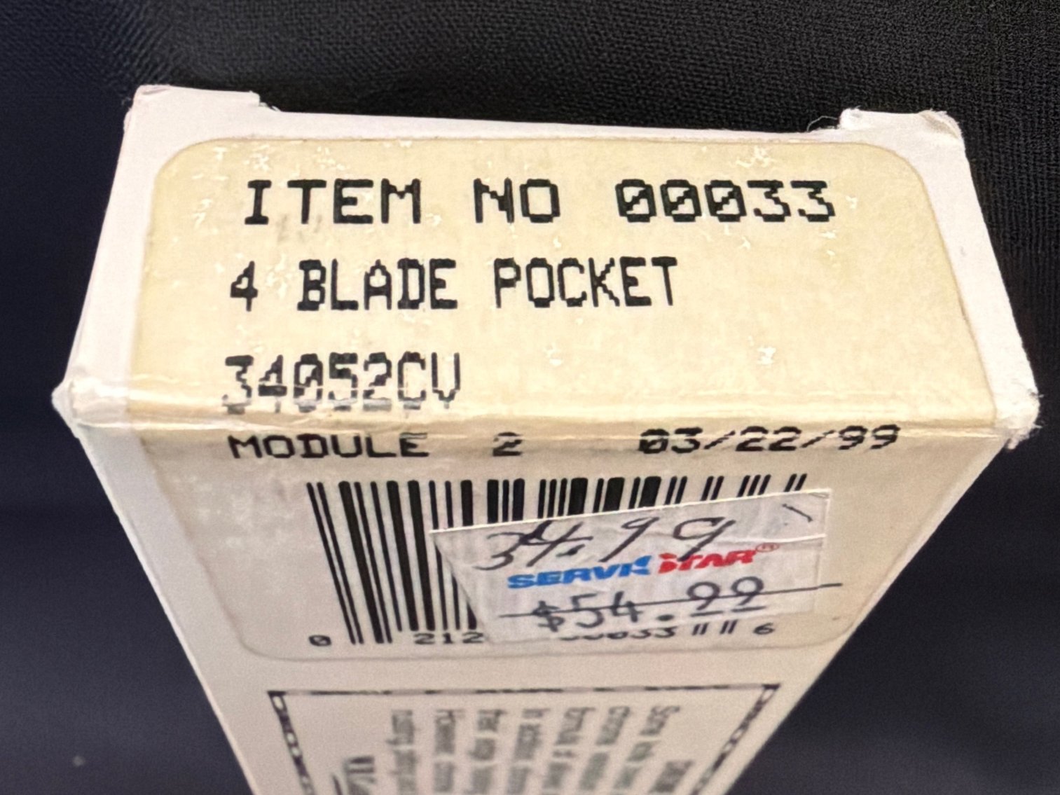 Image for Case 4 blade Pocket